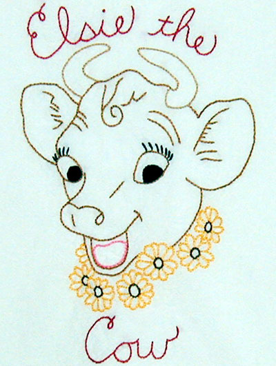 Elsie the Cow  Mrs. O'Leery's Cow  Carmen Mooranda Cow  Brahmin Cow